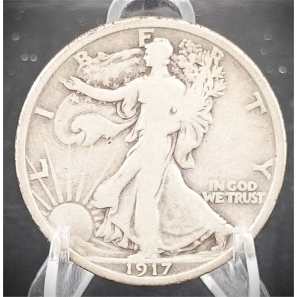 1917 Walking Liberty Half Dollar