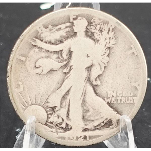 1921-S Walking Liberty Half Dollar