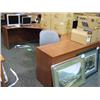 Image 1 : Cherry Double Corner Computer Desk