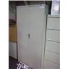 Image 1 : Grey 6ft Storage Cabinet