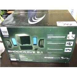 Shockwave 5.1 Channel Multimedia Speaker System