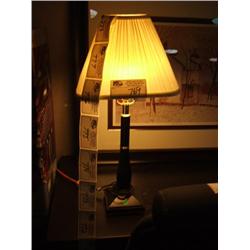 Black Table Lamp W/shade