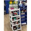 Image 3 : LOT DE PRODUITS ASSORTIS A/ 2 ÉTAGÈRES EN BOIS