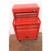 Image 2 : *Red Jobmate Tool Box w/ Top Cabinet, 24.5'' x 14'' x 44'' - As Is