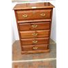 Image 1 : *Wooden 5 Drawer Dresser- 31''x 17.5'' x 49'' - Some Stains