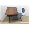Image 2 : *Small Children's School Desk, 26.5'' x 34''- As Is