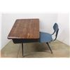Image 2 : *Small Children's School Desk, 26.5'' x 34''- As Is