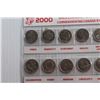 Image 3 : 2000 Millennium Canadian Quarter Coins