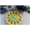 Image 4 : Egg Tray, Candle Holder, Bowls and Ceramic Dishes