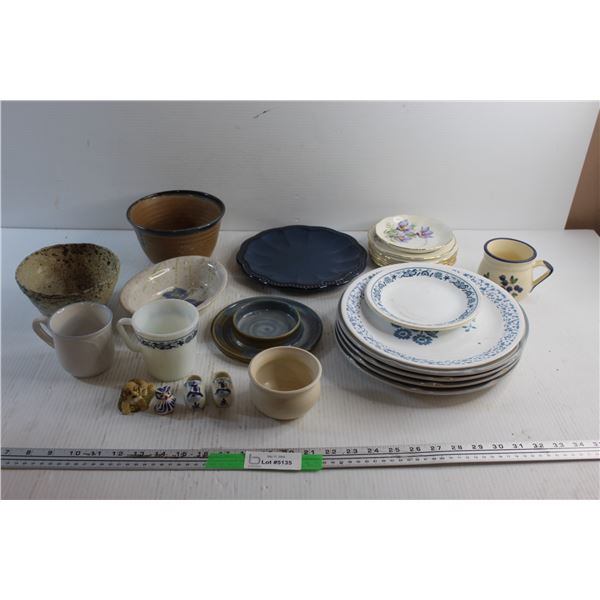 Ceramic Mugs, Bowls, Plates and Ornaments