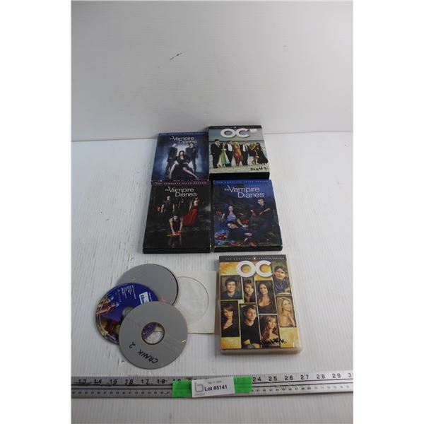 DVD Movies - The Vampire Diaries and The OC