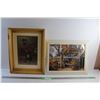 Image 1 : (2) Framed Floral Art Prints 20'' x 15''