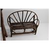 Image 2 : Wooden Bench and Swinging Bench Decor