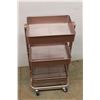 Image 4 : *3 Tier Office Supply Cart, 30.5'' Tall w/ (2) Bird Couch Pillows, Both 13.5'' x 16.5''