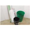 Image 2 : *(3) Rolls Of Wrapping Paper, (2) Metal Curtain Rails, Misc.