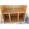 Image 3 : **Wooden Entertainment Stand w/ Shelves Not Installed- 23'' x 46'' x 66''