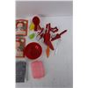 Image 4 : Various Vintage Easy Bake Oven Supplies/ Accessories, Cookie Trays, Cook Books, Misc.