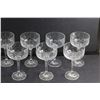 Image 2 : (9) Crystal Coupe Glasses