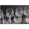 Image 5 : (14) Crystal Wine Glasses