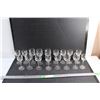 Image 1 : (17) Crystal Liqueur Glasses