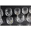 Image 6 : (17) Crystal Liqueur Glasses
