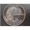 Image 2 : Silver Overlay Glass Bowl & Divided Dish