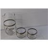Image 4 : Lot of Dishware- Bride Wine Glass, Wedding Cocktail Set (Ours- You-Me)
