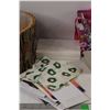 Image 3 : Holiday Cards, Umbrella, Wooden Basket,