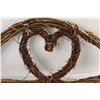 Image 2 : Heart Shaped Wooden Wall Decor - 31" x 13"