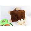 Image 4 : Stuffed Cat, Monkey Pillow Pet, (5) Frisbees