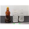 Image 1 : (2) Liquor Decanters and Bottle