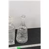 Image 4 : (2) Liquor Decanters and Bottle
