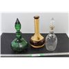 Image 1 : (3) Liquor Decanters w/ Stoppers