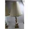 Image 2 : *Pair of Lamps -Hollywood Regency Style- Both 40'' Tall, As Is - One is Bent