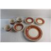 Image 5 : 14 pc Ceramic Dish Set - Cups, Plates and Bowl