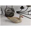Image 5 : Ceramic Swan Decor, Candle Holders