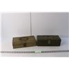 Image 1 : (2) Vintage Tin Tackle Boxes