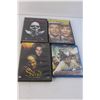 Image 2 : (12) DVDs- The Code, The Thin Red Line, Hunted, Misc.