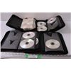 Image 1 : (4) Booklets of Burned DVDs & Movies - Assorted - As Is