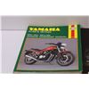 Image 2 : (4) Motorcycle Manuals: Yamaha, Suzuki, Honda - Various Years & Models
