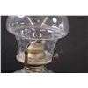 Image 3 : Hobnail Clear Glass Kerosene Lamp - 12" Tall