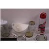 Image 4 : Cake Pan - 8" x 8", Napkins, Plastic Champagne Glasses, Canning Jars, Water Bottle