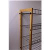Image 2 : * Wood & Metal Shoe Rack - Some Wear - 25" x 27" x 12"