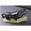 Image 3 : Black Panther Ceramic Figurine - Made in Japan - 8" Long