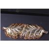 Image 4 : Carnival Glass Marigold Leaf Dish - 11" Long