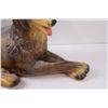 Image 3 : Ceramic German Shepard Figurine - Some Chips, As Pictured - 18" x 11"