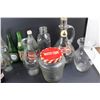Image 4 : Various Bottles/ Vases, 7 Up, Pepsi- Cola, Coca- Cola, Misc.