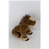 Image 4 : Santa Claus On Sleigh Decoration, TY Horse Stuffie- Both As Is