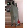 Image 7 : Pair Of Bare Flamboyant Coveralls- Approximately Size Medium w/ Pair Of River Rat Wet Suit Foor Cove