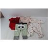 Image 6 : Lot Of Baby Clothes, Onezies, Shirts, Pants, Hats- All 0- 3 Months Of Age